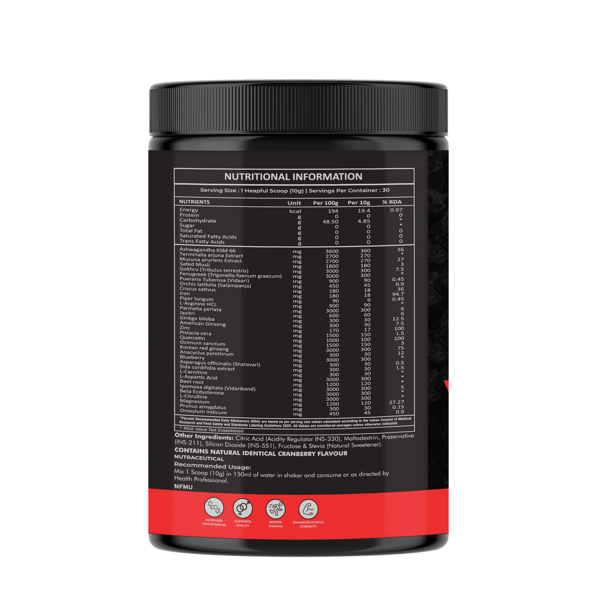 Nutrikona Alpha Vibe Strawberry