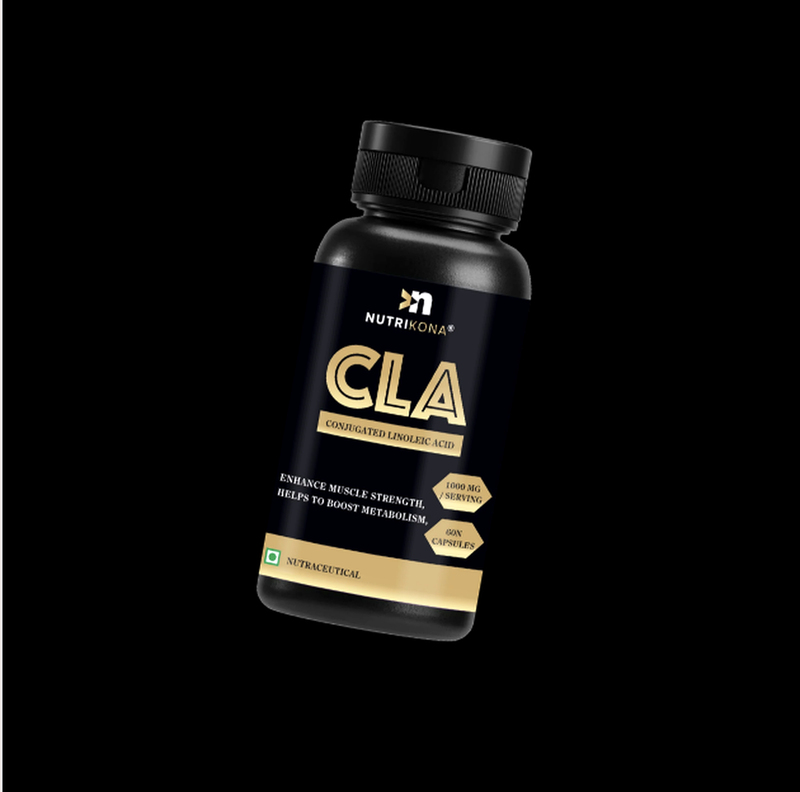 Nutrikona CLA 1000mg | Conjugated Linoleic Acid | 60 Capsules