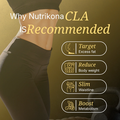Nutrikona CLA 1000mg | Conjugated Linoleic Acid | 60 Capsules