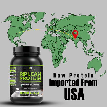 Nutrikona RipLean Ripped Whey Protein | 25g Protein | Grass-Fed Whey | Digestive Enzymes