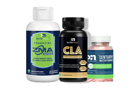Nutrikona Ultimate Fitness Combo – CLA + ZMA + Multivitamin